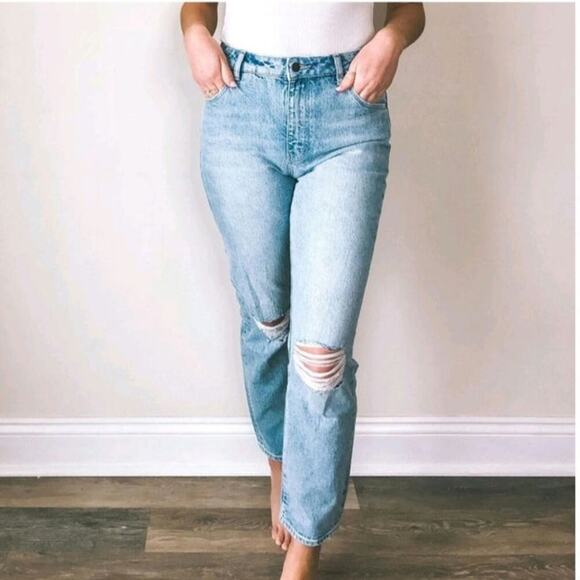 Rolla's Distressed Miller Skinny Size 24 Ladies Jeans - Picture 1 of 8